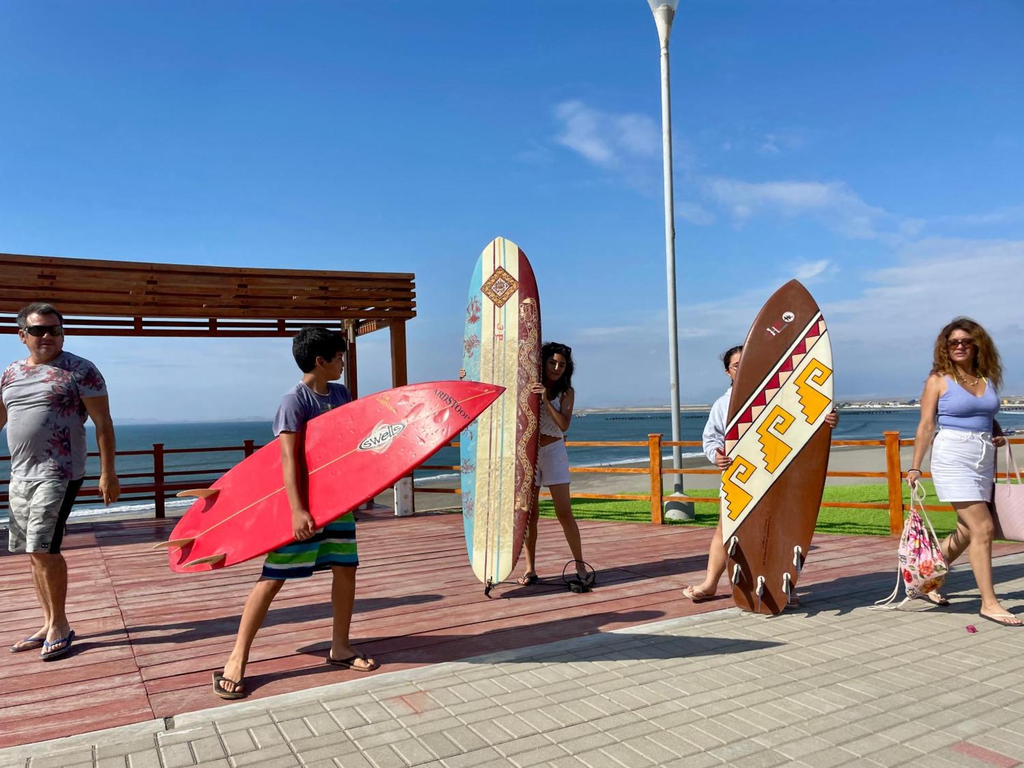 奇卡马港 Family Surf Chicama酒店 外观 照片